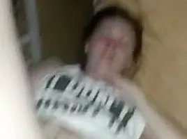 Step sister teasing and rubbing her pussy