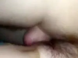 Fucked stepmom enjoyed and licked the sperm from her vagina