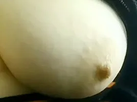 My sister teases me and fucks herself