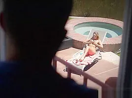 Stepbro Sees Slutty Sis Rebel Lynn Toying Her Pussy & Finishes Her Off