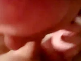 Blowjob before her son walks in