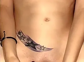 Daddy Lil girl gets a cream pie