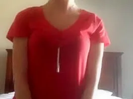 Dirty talking daughter masturbates for daddy