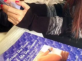 Footjob with cum on candy, foot fetish