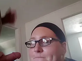 She loves the cock in her mouth