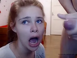 Teen Sucks Her Stepbros Cock For Math Help