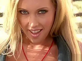 Twistys - Samantha Saint - The Farmer's Daughter plays with her pussy