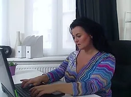 Busty MILF loves hard cock