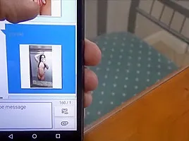 Hot MILF Stepmom Seduces Son With Sexting Pics Fucked In Bathroom