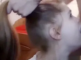 Teen school girl getting fucked in the director's office