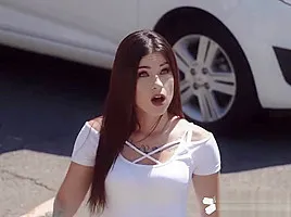 Teen Stunner Lacey Channing Fucks Her Rich Uncle In Home Movie Theatre