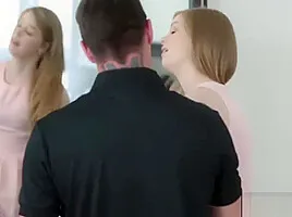 Mother and aunt seduce patron' crony's daughter Fatherly Alterations