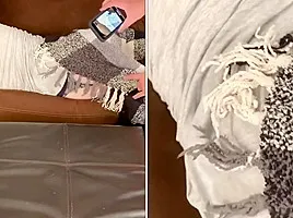 Best friend's brother wakes me up to fuck ...the jerk takes his condom off