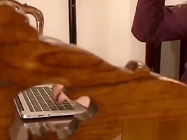 Japanese mom Kurata Mao fucking with son as soon as father goes out