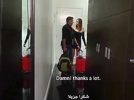 Mom and son spend a night in a hotel