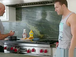 naughty stepdaughter seduces brother infront of dad