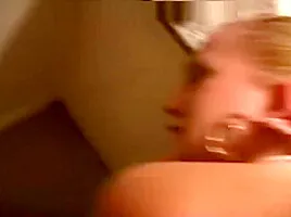 Sister catches her big cocked stepbro in the shower