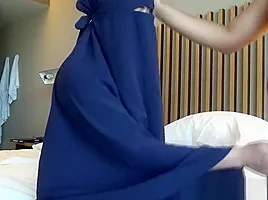 Arab burqa teen fucked in all three holes, & she loved it! - Anal creampie!