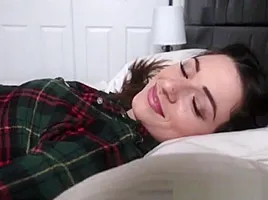 Brother distracts sleeping SISTER