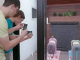 Brother enjoys SISTER' s PUSSY- Ashley Lane &amp Izzy Lush