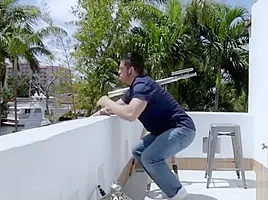 Demi Sutra Says YES to WHITE BROTHER'_s COCK