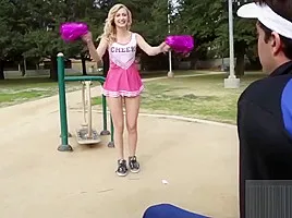 Fucking partner'_s daughter during Training is way too tough and