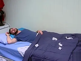 Helping my SICK BROTHER and His GF caught us- Nina Skye