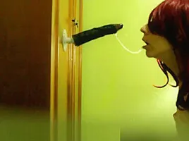 Hidden cam step sister caught masturbating sucking and gagging