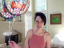 Sister Birthday Fucking as Gift