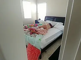 Slutty Sami Parker Caught On Camera By Step Brother