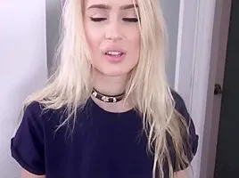 Cute Blonde Step Sister Anastasia Knight Fucked By Step Brother For His Keys POV