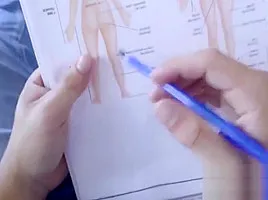 MOM teaches SON Female body ANATOMY