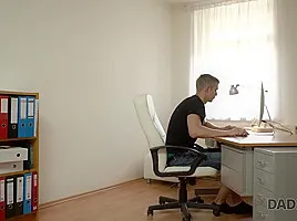 DADDY4K. Fat old man cant resist in front of beautiful young lady Ornella Morgen