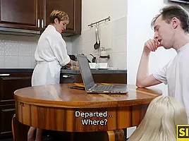 SIS.PORN. Girl with no boobs likes impudent pastime that includes dirty bonking by stepbro