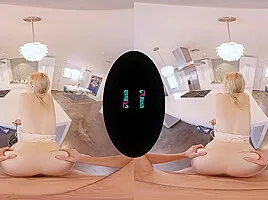 VRHUSH Your stepsister Chloe Cherry wants a creampie