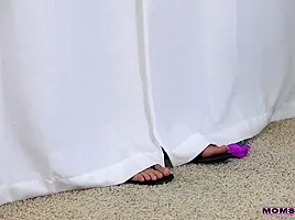 Licking Cum Load From Her Stepmoms Vagina - Marina Angel And Syren Demer