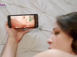 Amiee Cambridge And Ami Ee - Tricked My Busty Step Mom Into Sex While We Watched Porn