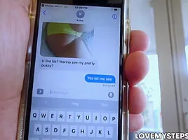 Stepsister Blackmailed By Brother To Suck And Fuck His Cock - Khloe Kapri