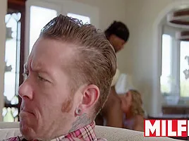 Friend Fucks Her Step Moms Sister Next To Him - Milfed 11 Min