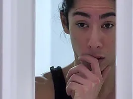 Stepson Fucks His Asian Stepmom 8 Min