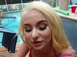 Let me make it up to you stepdaddy, can you cream my boobs?